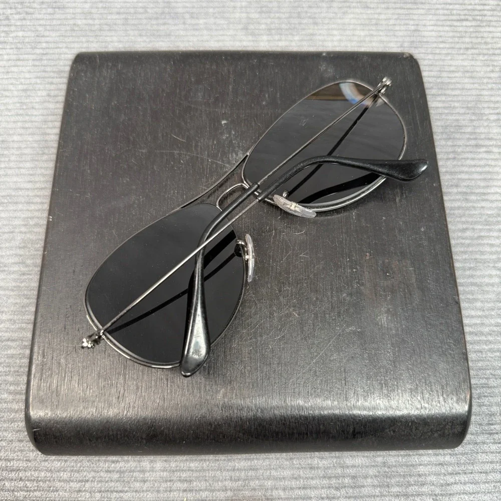 Ray-Ban RB3362 Cockpit Y2K Sunglasses Gunmetal Frame Grey Lens 59